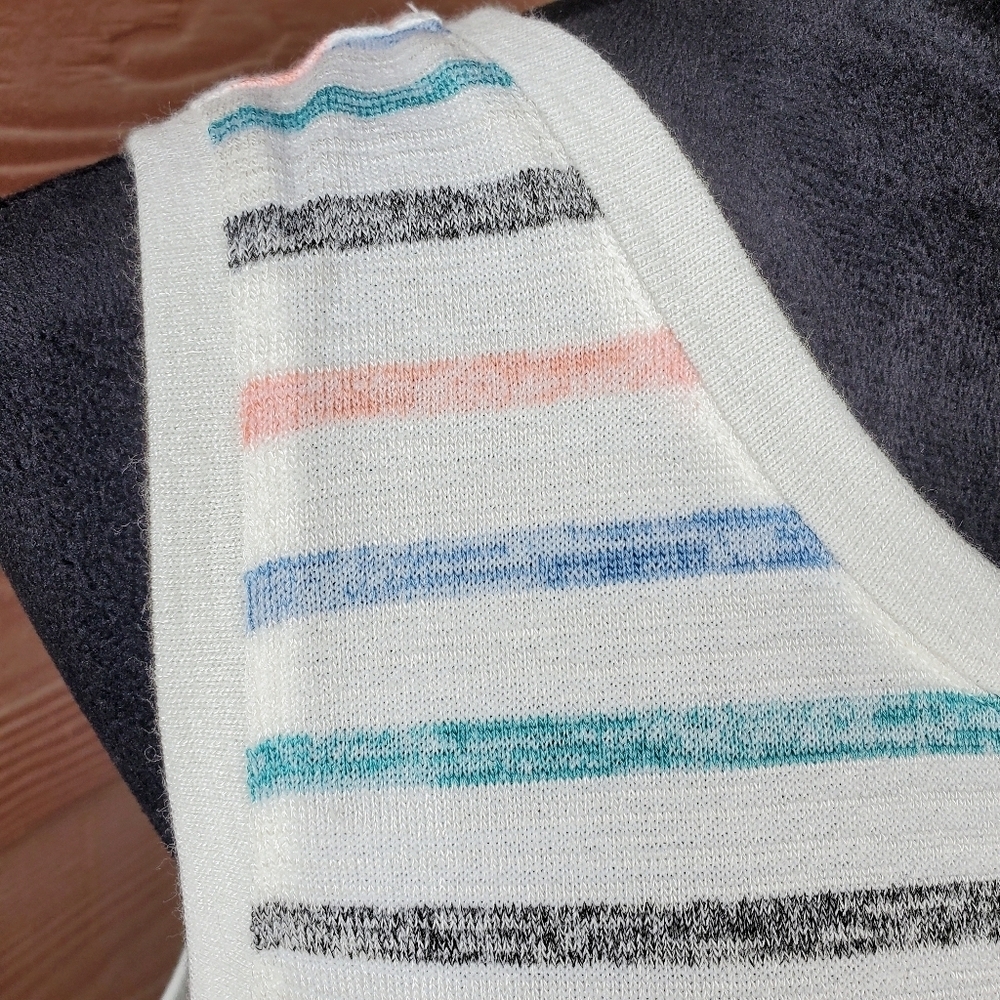 NWT Stitch Fix Market & Spruce Women's Striped Knit Tank Top Plus Size XXL - Picture 11 of 16